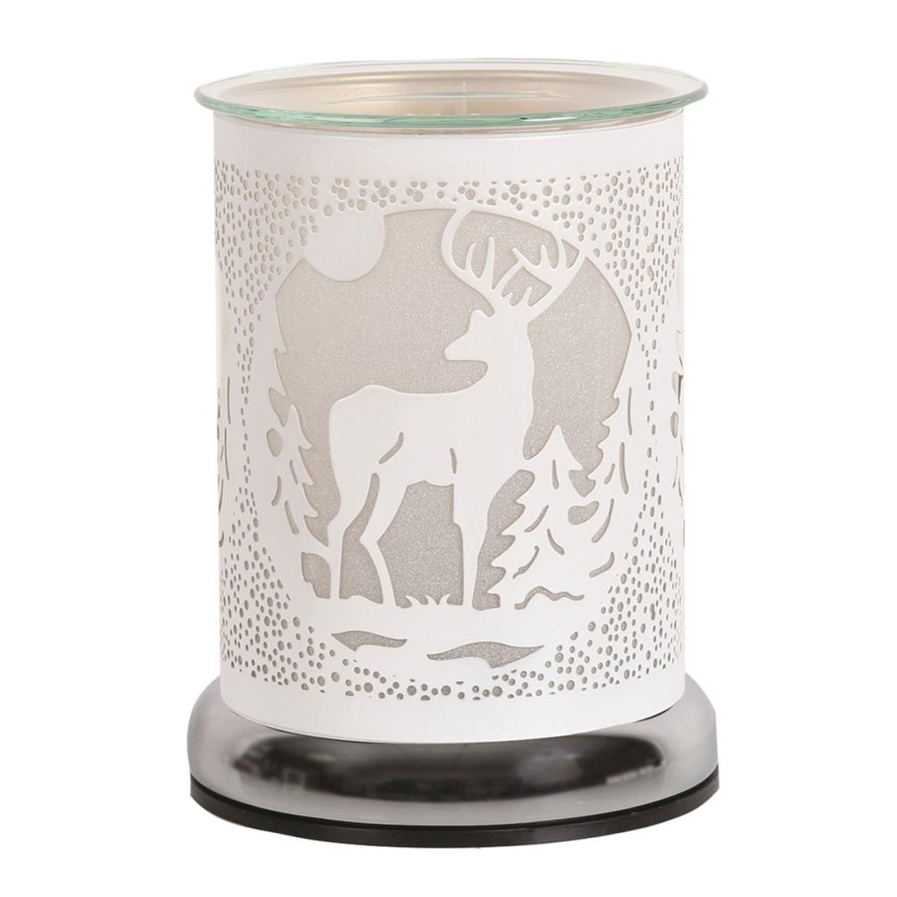 Aroma White Stag Cylinder Electric Wax Melt Warmer Extra Image 1